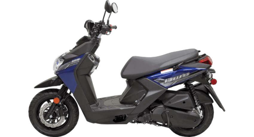 Corfu moped rentals - Yamaha BW's 125cc - Sunriders