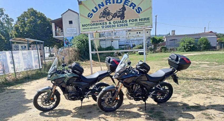 Rent Suzuki Intruder 250cc Motorbikes in Corfu
